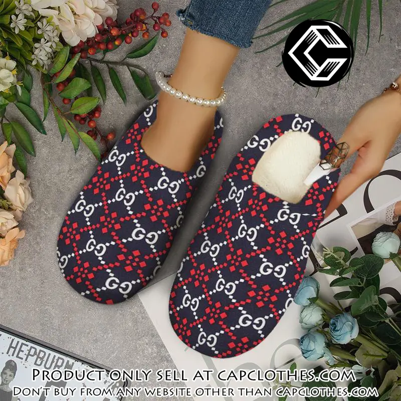 Gucci fleece slippers luxury inhouse slippers ihs1003 cc0125215